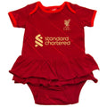 Red - Front - Liverpool FC Baby Tutu Skirt Bodysuit
