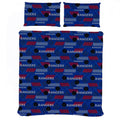 Royal Blue-White-Red - Lifestyle - Rangers FC Reversible Pulse Duvet Cover Set