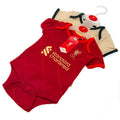 Red-Cream - Back - Liverpool FC Baby Bodysuit (Pack of 2)