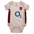 White-Blue-Red - Side - England RFU Baby Bodysuit (Pack of 2)