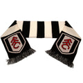 Black-White - Side - Fulham FC Stripe Winter Scarf