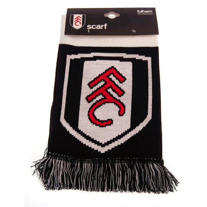 Black-White - Lifestyle - Fulham FC Stripe Winter Scarf
