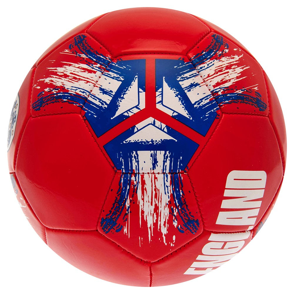 Red-Navy - Side - England FA Splash Football