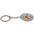 White-Blue-Orange - Side - Leicester City FC Be Fearless Crest Keyring