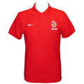 Red-White-Gold - Front - Poland FA Mens Nike Polo Shirt