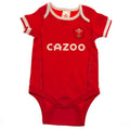Red-Black - Side - Wales RU Baby Bodysuit (Pack of 2)