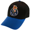 Black-Blue - Front - FC Porto Unisex Adult Crest Baseball Cap