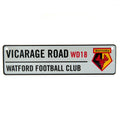 Grey-Black-Red - Front - Watford FC Vicarage Road Window Sign