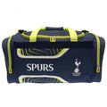Navy Blue-White-Lime Green - Front - Tottenham Hotspur FC Flash Holdall