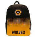 Black-Yellow - Front - Wolverhampton Wanderers FC Fade Backpack