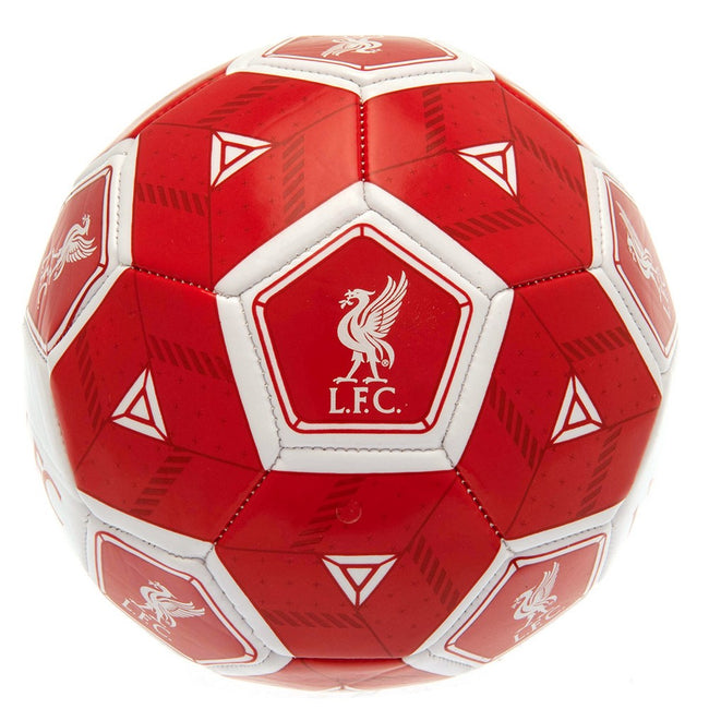Red-White - Side - Liverpool FC Hexagon Football