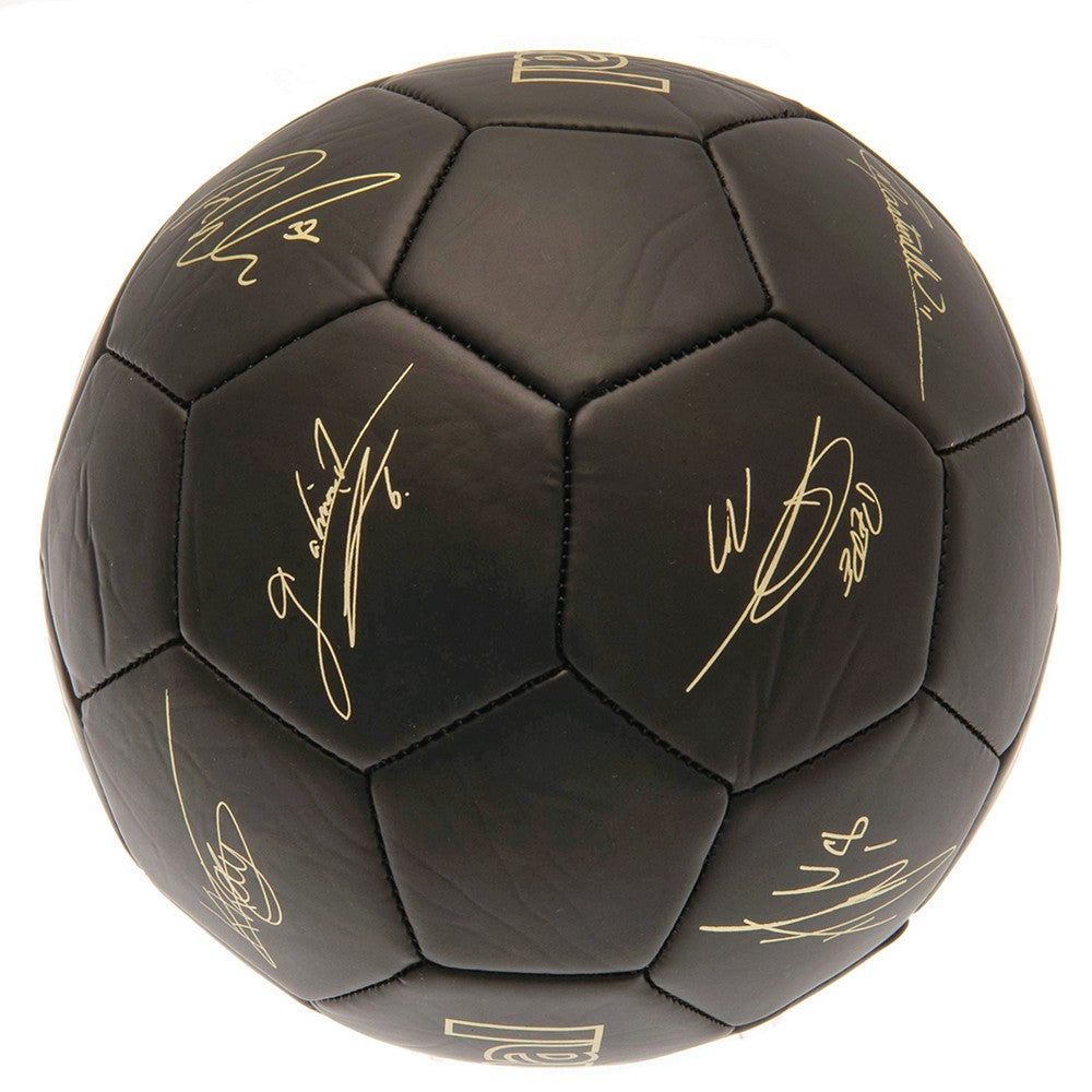 Matt Black-Gold - Side - Arsenal FC Phantom Signature Football