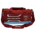Claret Red-Sky Blue-White - Front - West Ham United FC Flash Duffle Bag