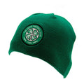 Green-White - Front - Celtic FC Crest Beanie