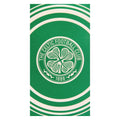 Green-White - Front - Celtic FC Pulse Beach Towel