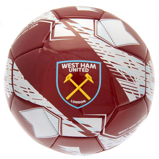 Claret Red-White - Front - West Ham United FC Nimbus Football