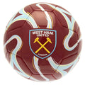 Claret Red-Light Blue-White - Front - West Ham United FC Cosmos Football