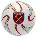 White-Claret Red-Light Blue - Front - West Ham United FC Cosmos Football