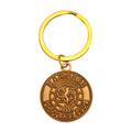 Antique Gold - Front - Rangers FC Crest Keyring
