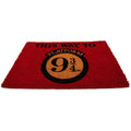 Red-Yellow - Front - Harry Potter This Way To Platform 9 3-4 Door Mat