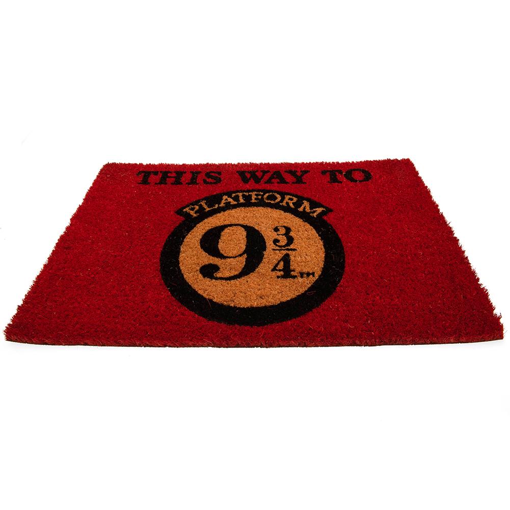 Red-Yellow - Front - Harry Potter This Way To Platform 9 3-4 Door Mat