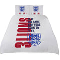 White-Red-Blue - Front - England FA 3 Lions Duvet Cover Set Set