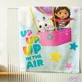 Blue-Multicoloured - Lifestyle - Gabby´s Dollhouse Childrens-Kids Up Up The Air Cotton Towel