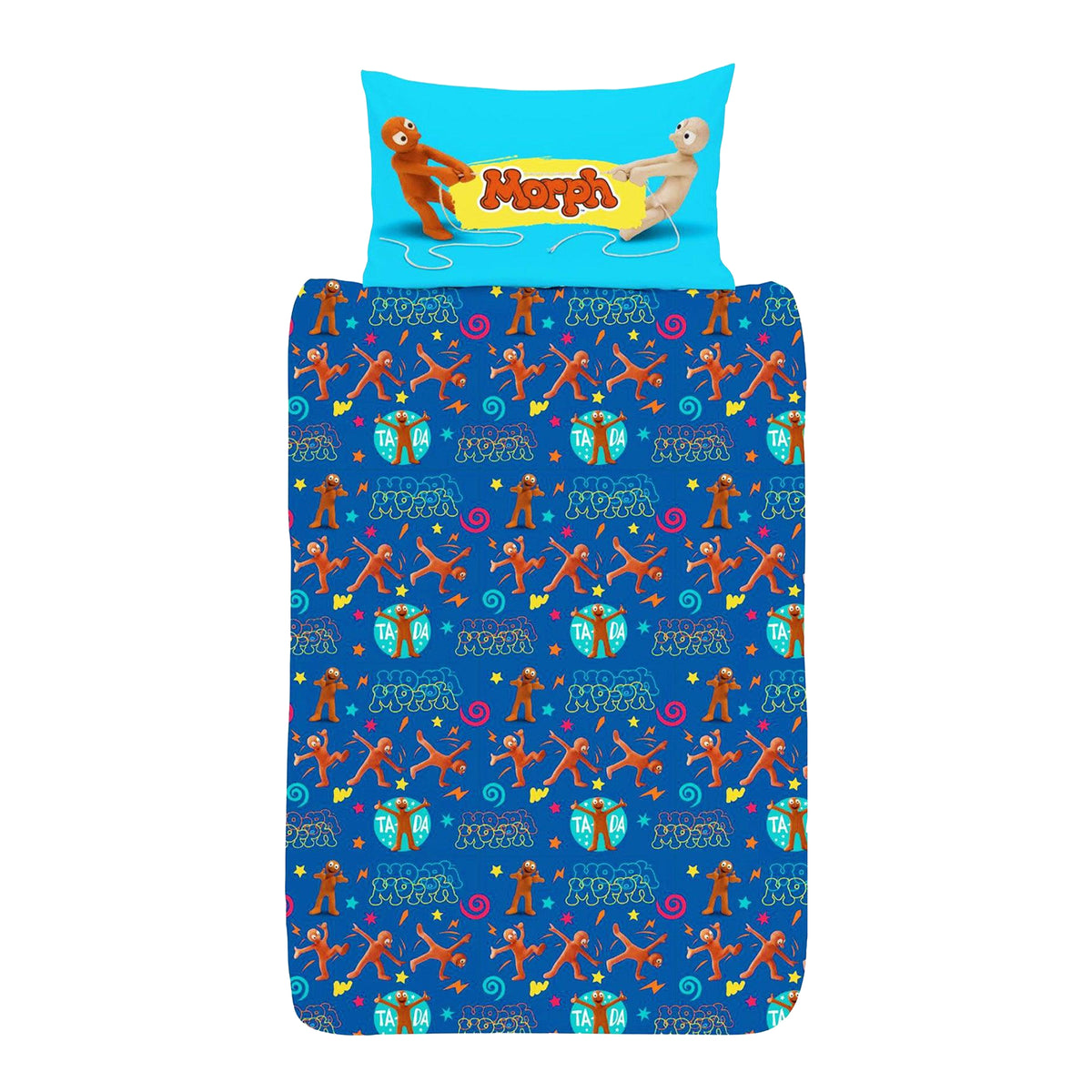 Multicoloured - Back - Morph Duvet Set (Pack of 2)