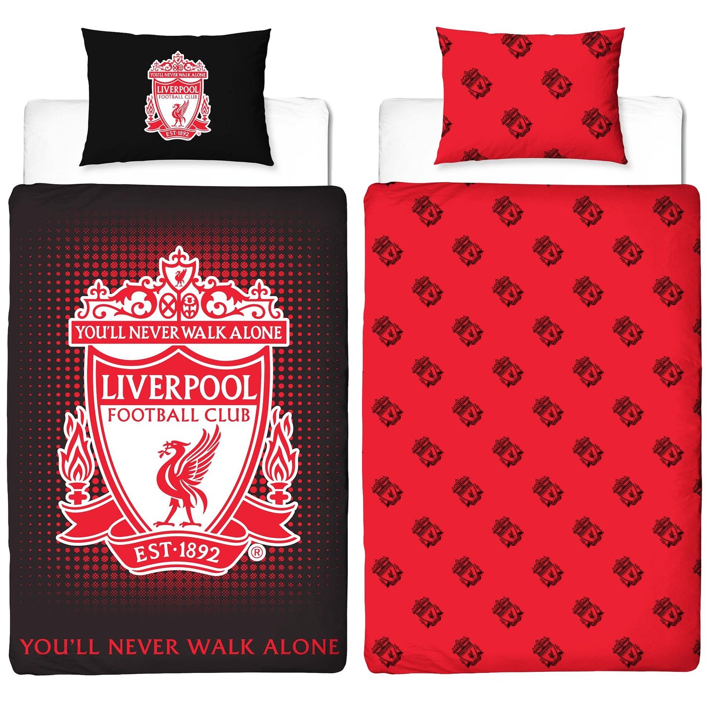 Red - Lifestyle - Liverpool FC Reversible Duvet Set