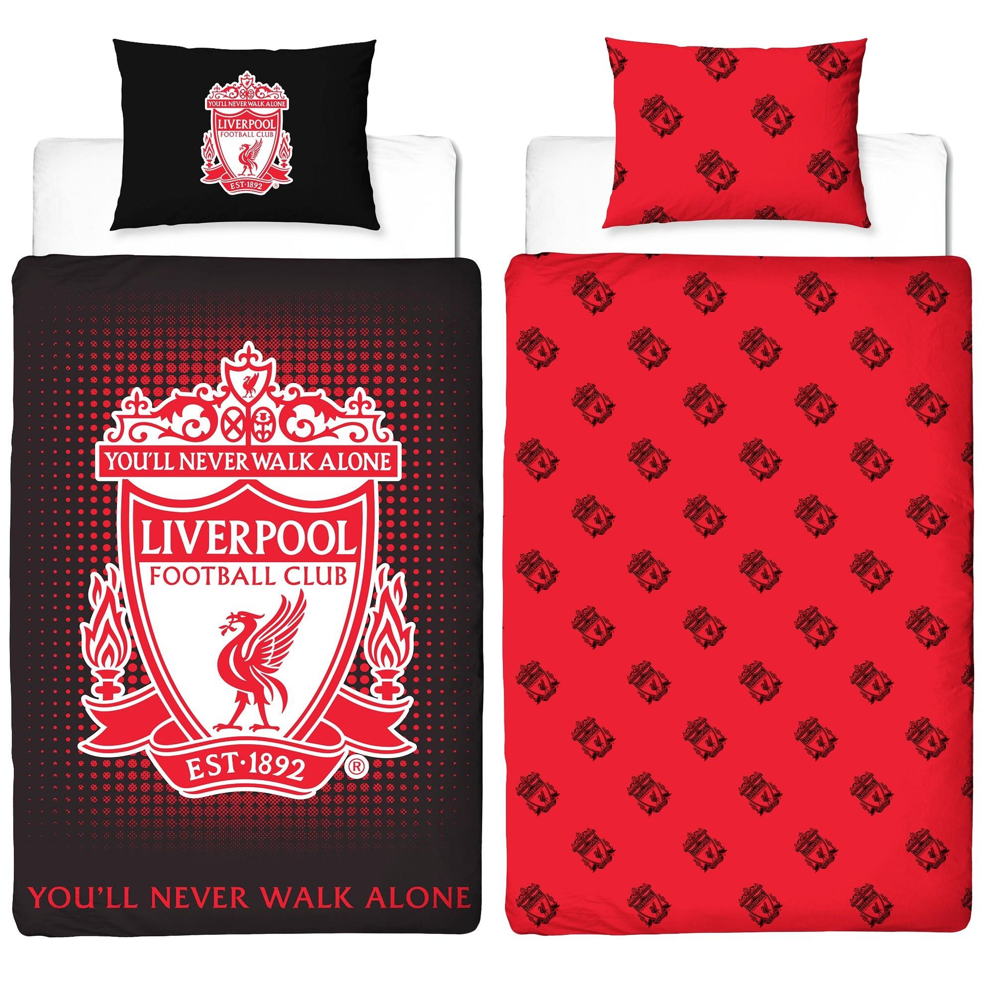 Red - Lifestyle - Liverpool FC Reversible Duvet Set