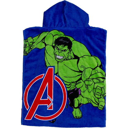 Multicoloured - Back - Marvel Avengers Lets Go Hooded Towel