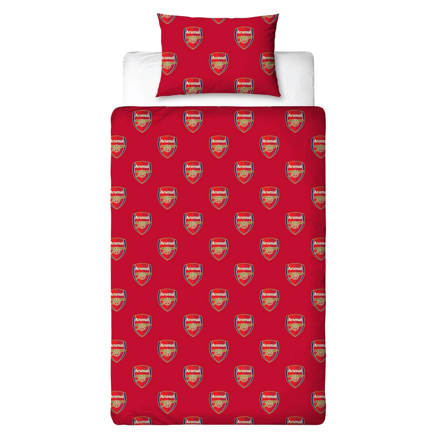 Red - Lifestyle - Arsenal FC Crest Reversible Duvet Set