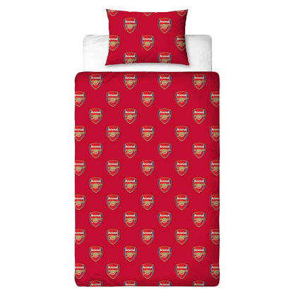 Red - Lifestyle - Arsenal FC Crest Reversible Duvet Set