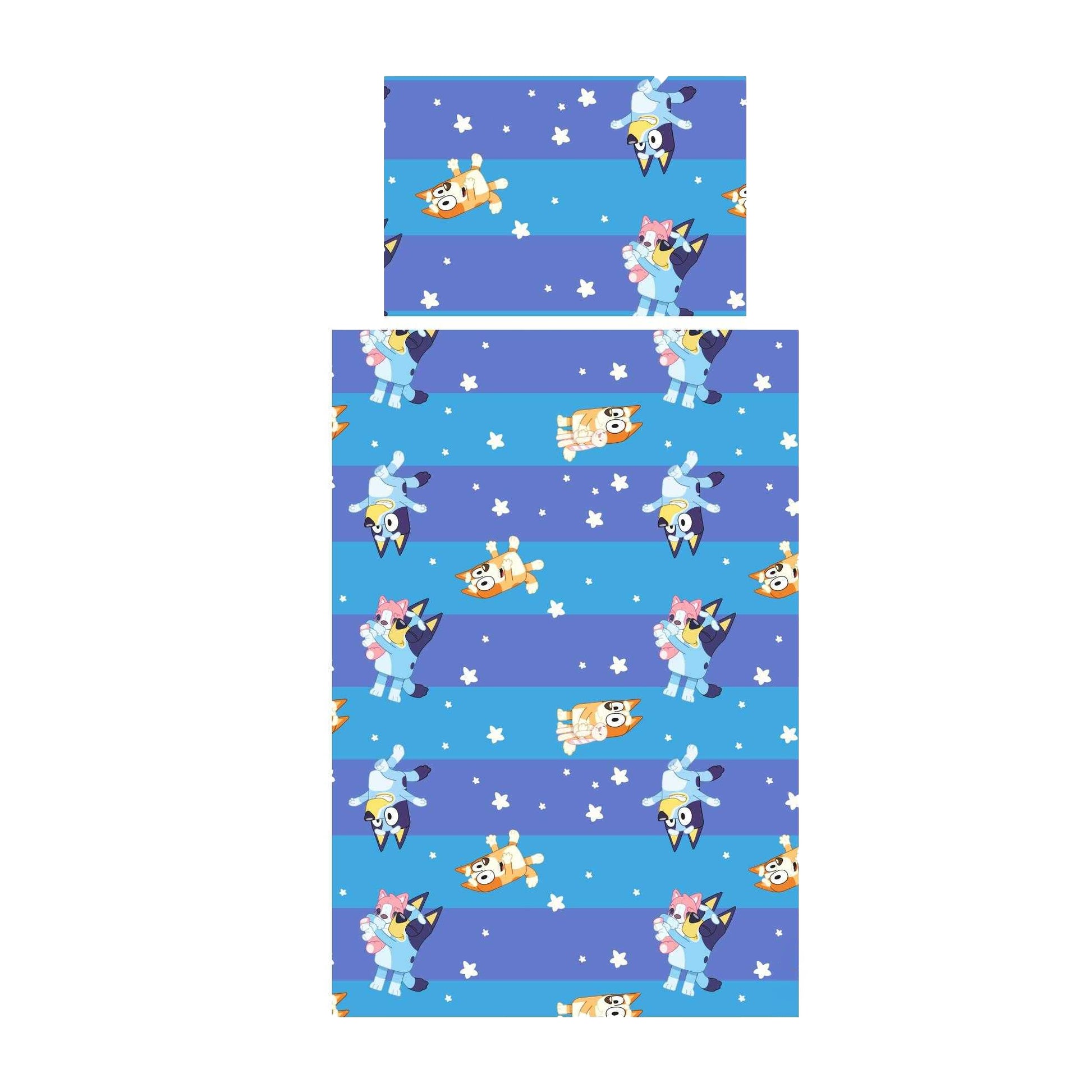 Multicoloured - Back - Bluey Reversible Duvet Cover Set