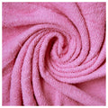 Pink - Side - K Collection Egyptian Cotton Towel Set (Pack of 10)