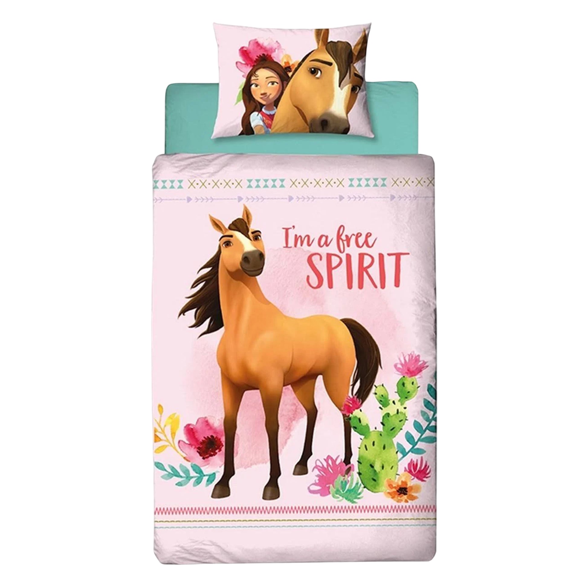 Multicoloured - Back - Spirit Reversible Duvet Set