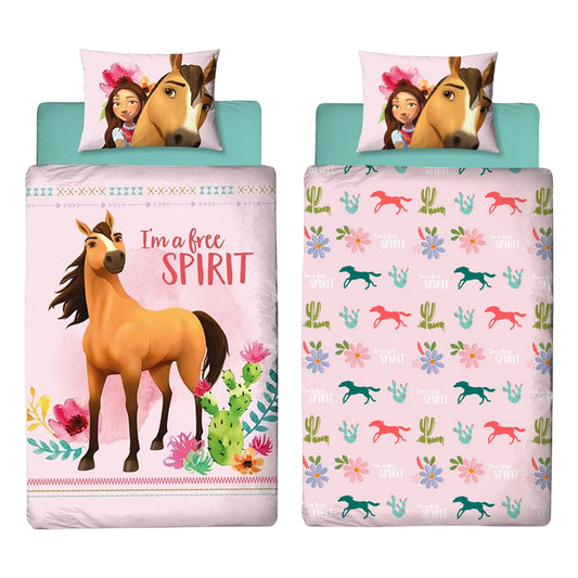Multicoloured - Front - Spirit Reversible Duvet Set