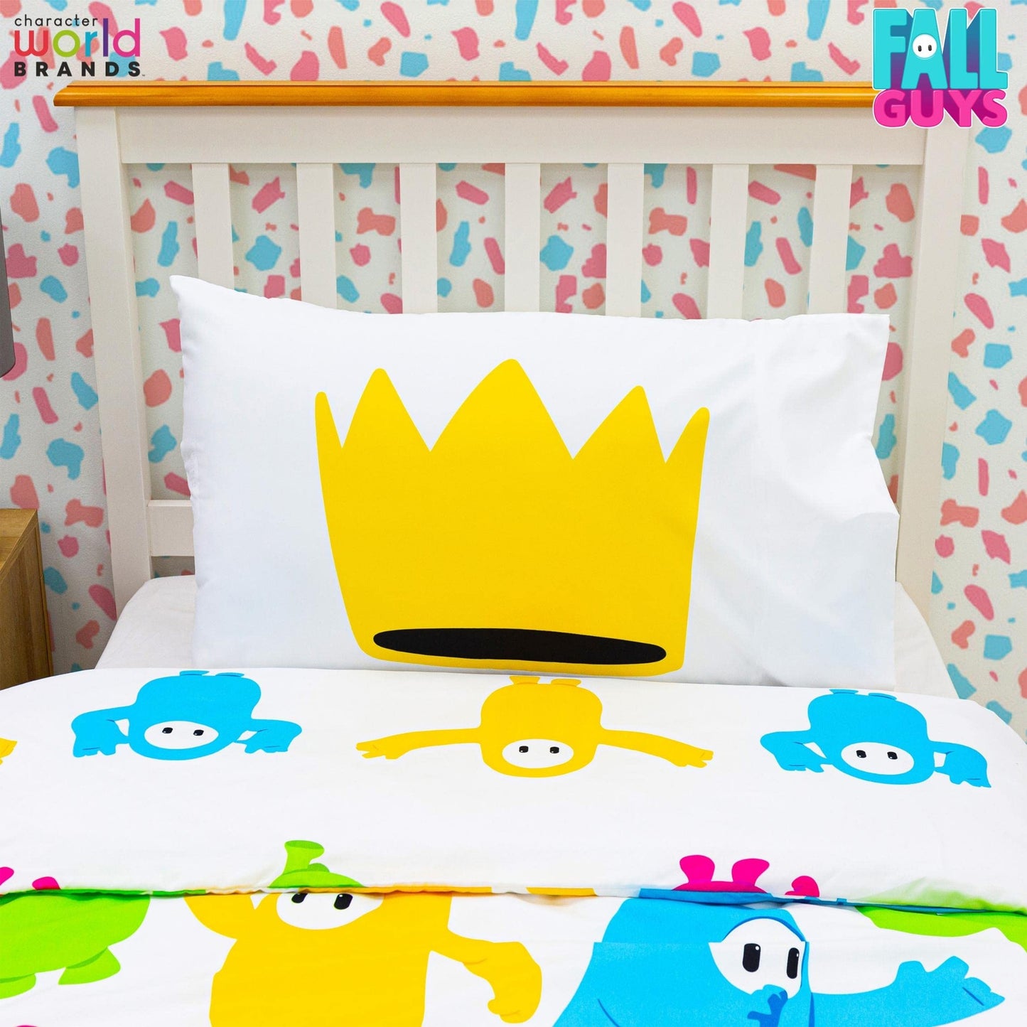 Multicoloured - Lifestyle - Fall Guys Reversible Duvet Set