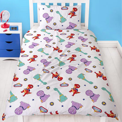 Multicoloured - Lifestyle - Dino Ranch Sticker Reversible Duvet Set