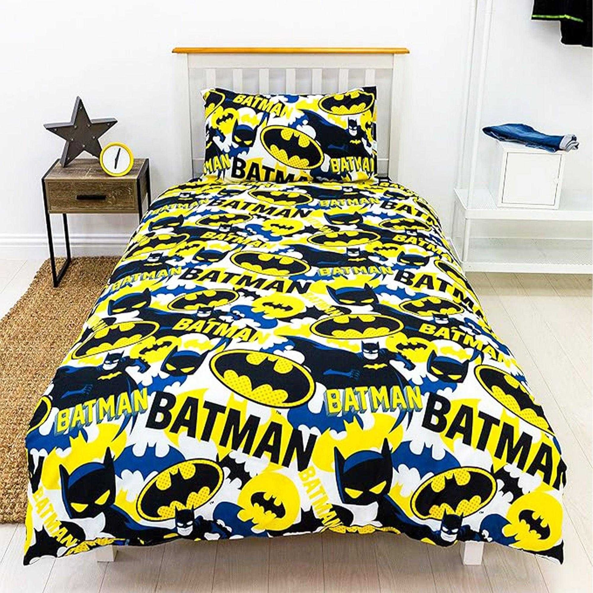 Multicoloured - Lifestyle - Batman Camo Reversible Duvet Set