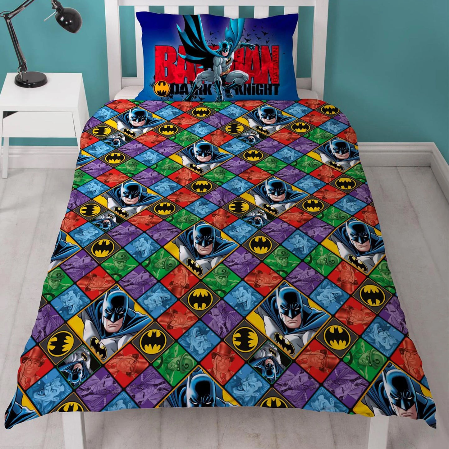Multicoloured - Lifestyle - Batman Reversible Duvet Set
