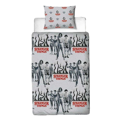 Multicoloured - Front - Stranger Things Darkside Reversible Duvet Set
