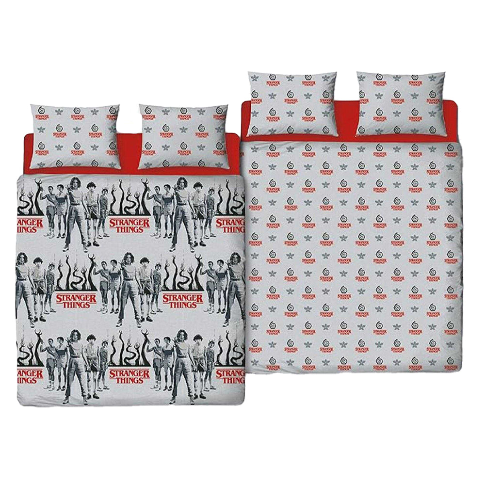 Multicoloured - Lifestyle - Stranger Things Darkside Reversible Duvet Set