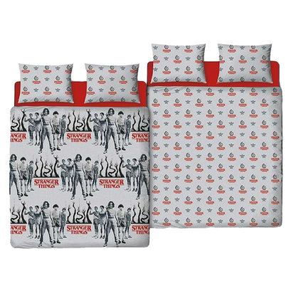 Multicoloured - Lifestyle - Stranger Things Darkside Reversible Duvet Set