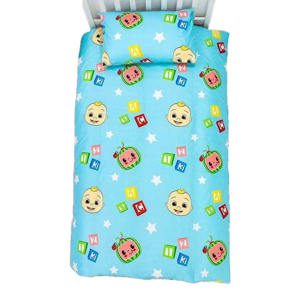 Multicoloured - Back - Cocomelon Friends Reversible Duvet Set