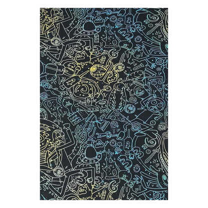 Multicoloured - Pack Shot - Rick And Morty UFO Reversible Duvet Set