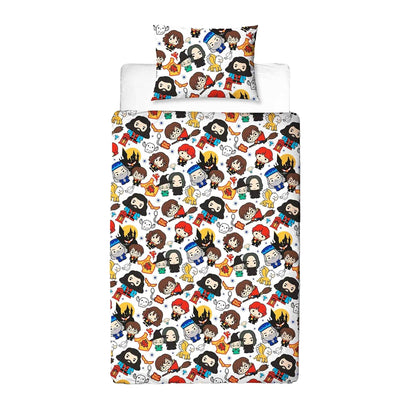 Multicoloured - Back - Harry Potter Charm Duvet Set