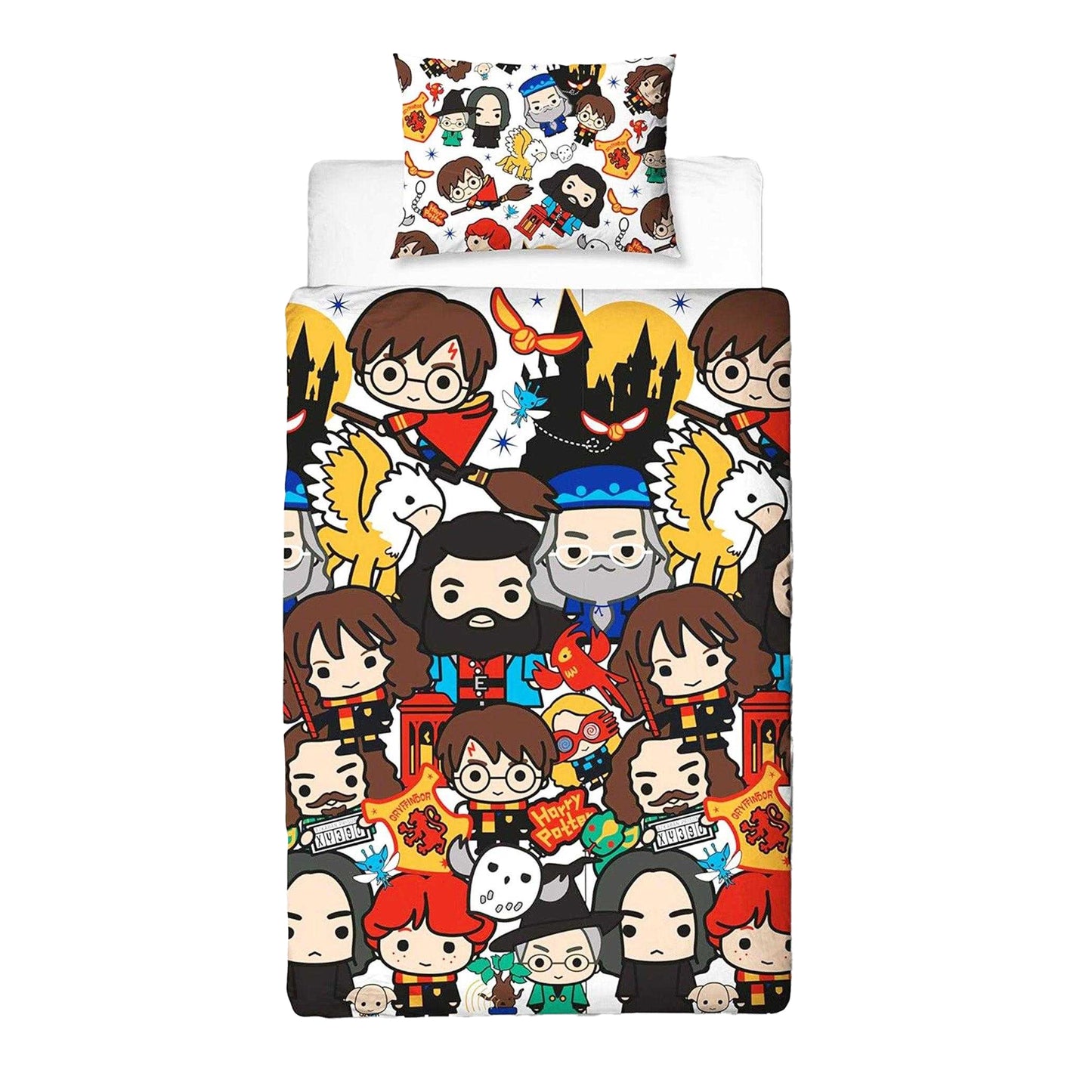 Multicoloured - Front - Harry Potter Charm Duvet Set