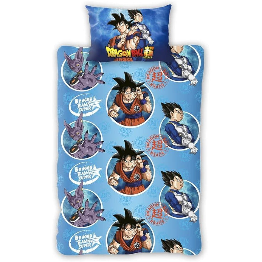 Multicoloured - Back - Dragon Ball Z Kamehameha Goku Reversible Duvet Set