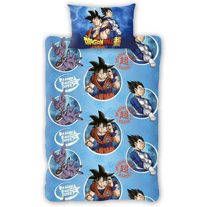 Multicoloured - Back - Dragon Ball Z Kamehameha Goku Reversible Duvet Set